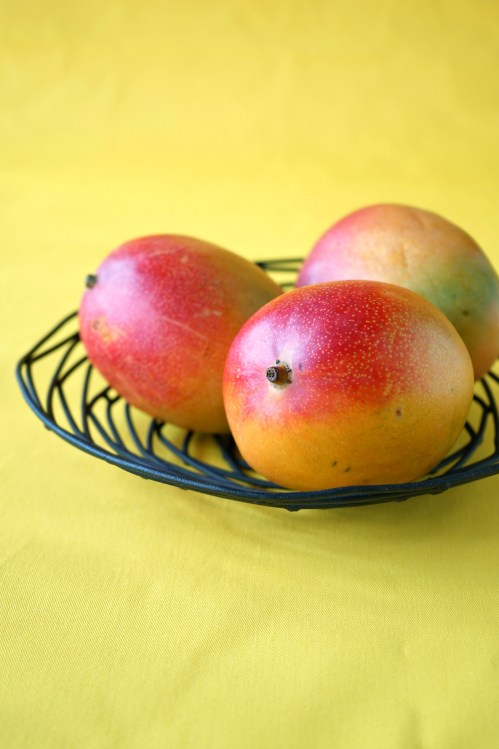 Mango-Himbeere Petit Gâteaux