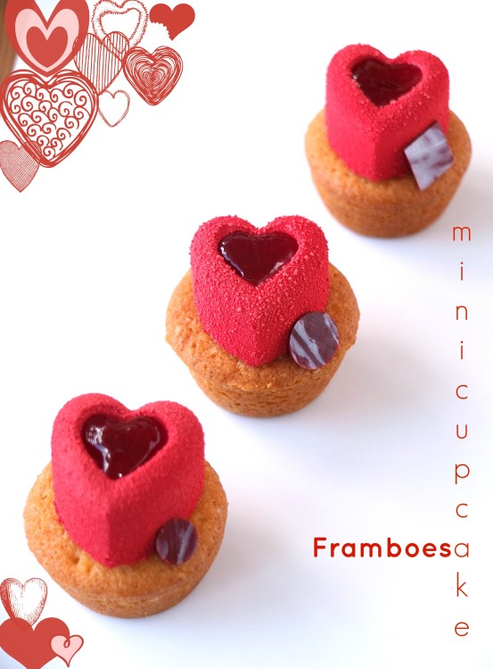 Mini Cupcakes de Framboesa