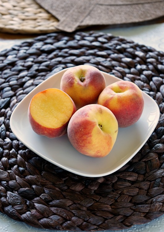 Kokosnuss Gelber Pfirsich Entremet / Entremet de Coco e Pêssego amarelo