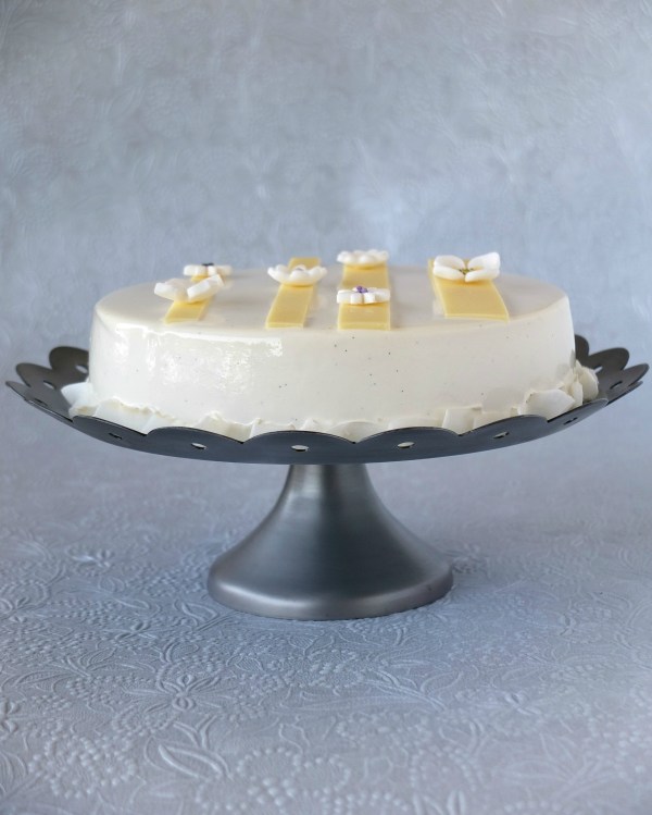 Kokosnuss Gelber Pfirsich Entremet / Entremet com Coco e Pêssego Amarelo