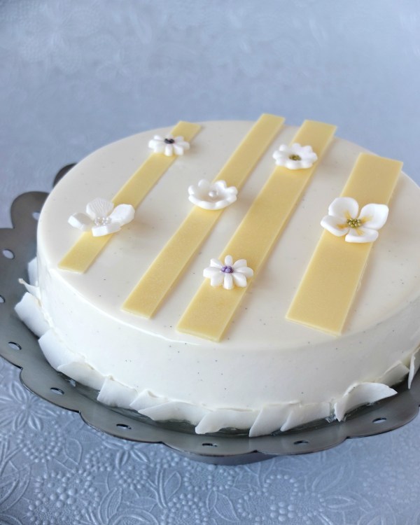 Kokosnuss Gelber Pfirsich Entremet / Entremet de Coco e Pêssego amarelo