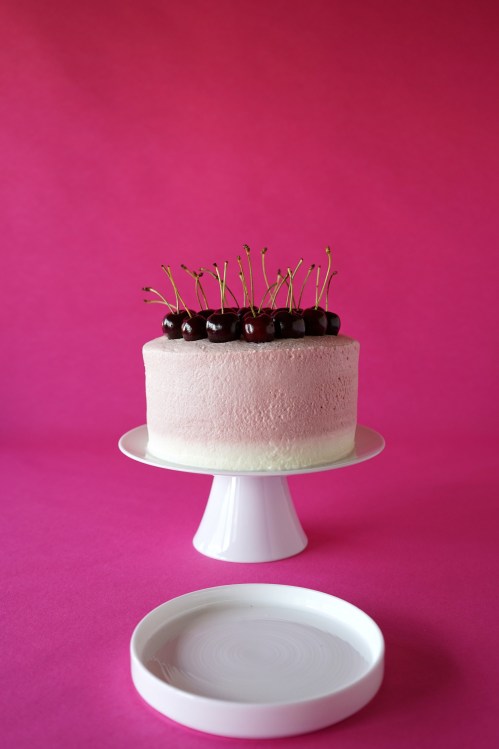 Kirschen Kokosnuss Torte / Torta de Cereja e Coco