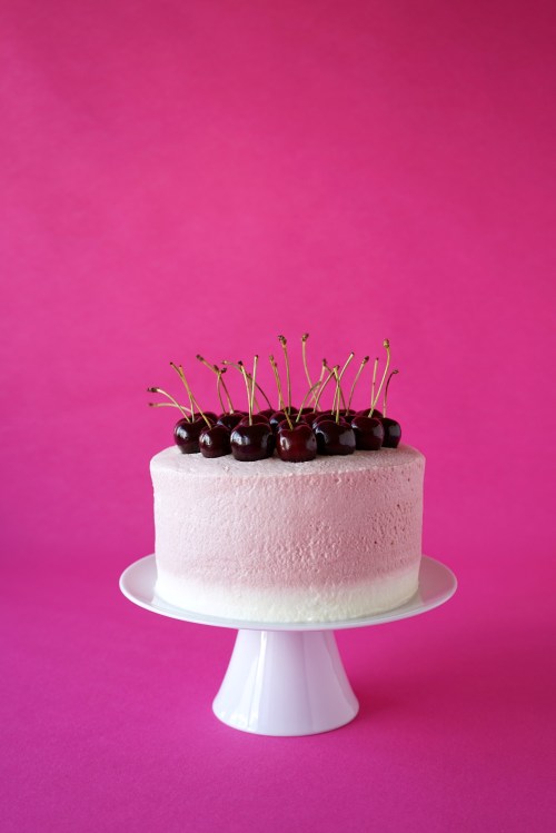 Kirschen Kokosnuss Torte / Torta de Cereja e Coco